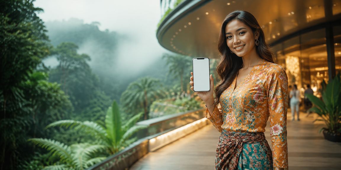 Pemain di Genting Highlands mengakses platform ttbet melalui aplikasi mudah alih selepas mendaftar akaun