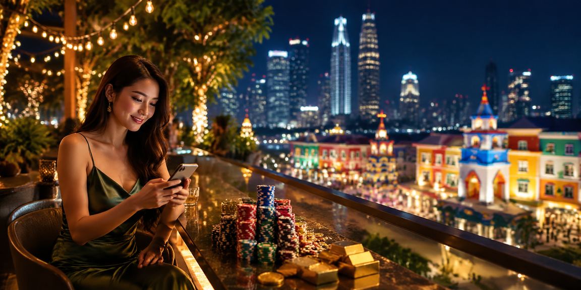 Pemain Malaysia menikmati permainan poker dalam talian di ttbet dengan suasana kasino profesional